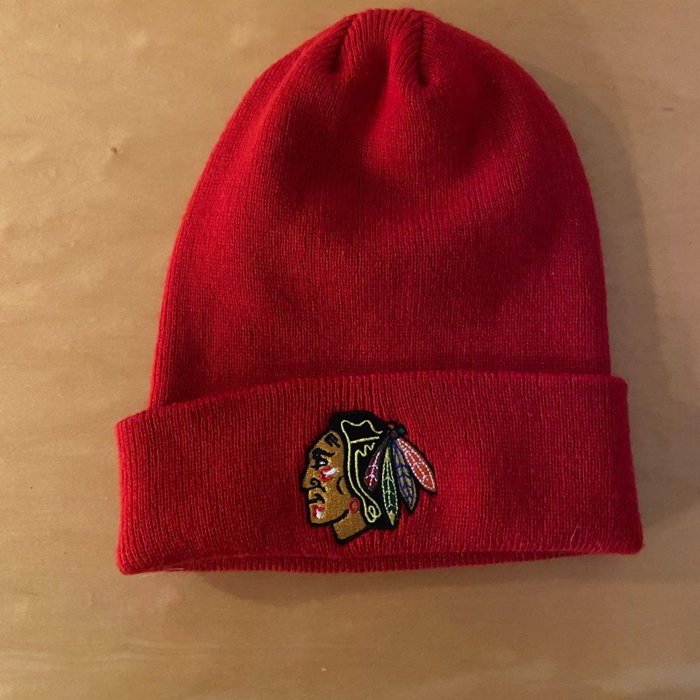 Chicago Blackhawks NHL winter hat